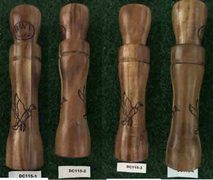 Duck Call Walnut wood Double Reed DC124